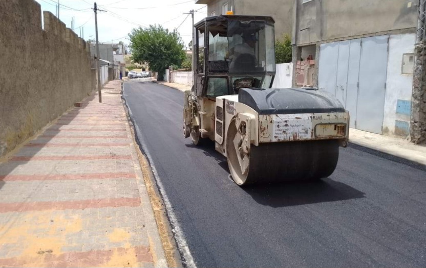  تينجة : انطلاق اشغال تهيئة و تعبيد  عدد من الطرقات